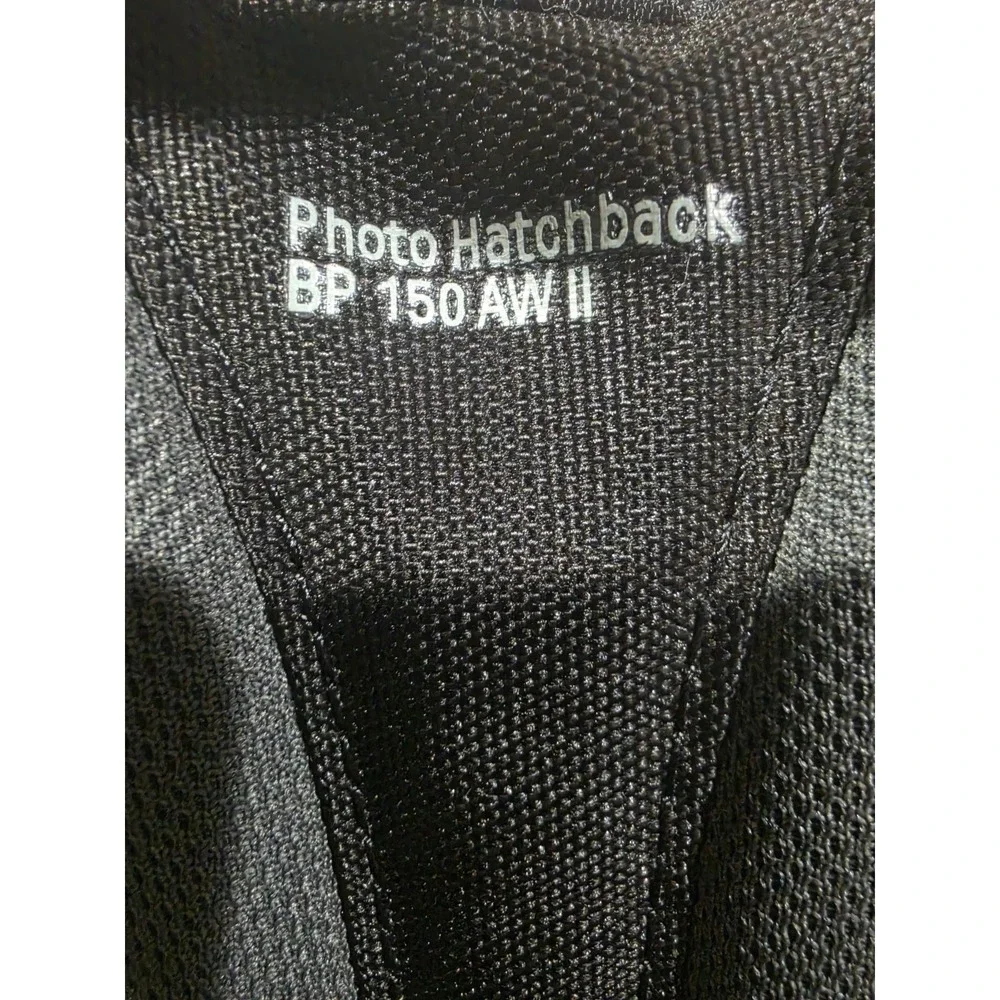 Lowepro Photo Hatchback BP 150 AW II Camera Backpack Black Grey 16in